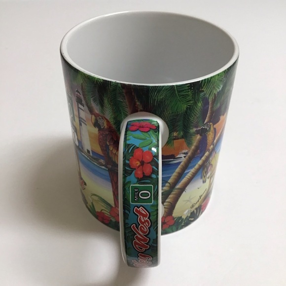 Key West Florida Coffee Mug Southernmost Point Wraparound Graphic Souvenir NEW - Picture 4 of 15